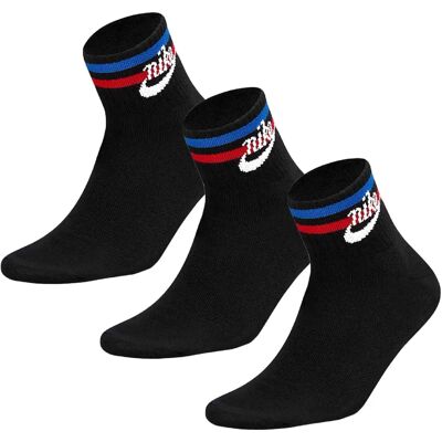 Skarpety kostki Nike Everyday Essential 3-Pack (DX5080) - czarne Skarpety kostki Nike Everyday Essential 3-Pack (DX5080) - czarne