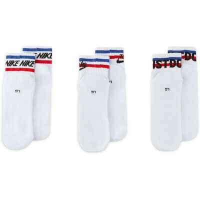 Nike Everyday Essential Skarpetki Kostkowe 3-Pack (DX5080) - biały Nike Everyday Essential Skarpetki Kostkowe 3-Pack (DX5080) - biały