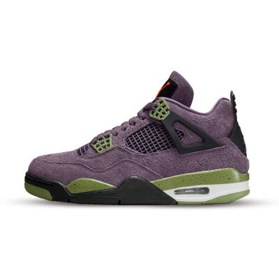 Nike Jordan 4 Retro Canyon Purple - Ruskind, Mint, Orange - Sneakers Nike Jordan 4 Retro Canyon Purple - Ruskind, Mint, Orange - Sneakers