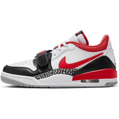 Nike Air Jordan Legacy 312 Low White/Fire Red - Black - Wolf Grey Sneakers Nike Air Jordan Legacy 312 Low White/Fire Red - Black - Wolf Grey Sneakers
