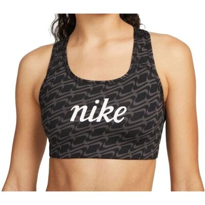 Nike Dri-FIT Swoosh Icon Clash Średnie Wsparcie Bez Wkładek Nike Dri-FIT Swoosh Icon Clash Średnie Wsparcie Bez Wkładek