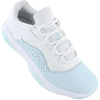 Nike Air Jordan 11 CMFT Low Damen - weiß/weiß/glacier-blau Nike Air Jordan 11 CMFT Low Damen - weiß/weiß/glacier-blau