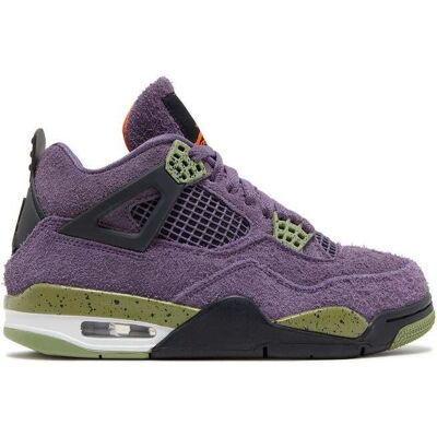 Nike Jordan 4 Retro Canyon Purple - Ruskind, Mintgrøn, Hvid - Sneakers Nike Jordan 4 Retro Canyon Purple - Ruskind, Mintgrøn, Hvid - Sneakers