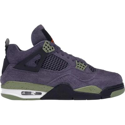 Nike Jordan 4 Retro Canyon Purple - Suede, Orange Jumpman, Hvid Mellemsål Nike Jordan 4 Retro Canyon Purple - Suede, Orange Jumpman, Hvid Mellemsål