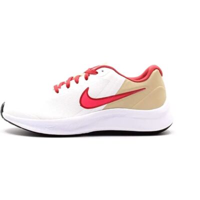 Nike Kinder Star Runner 3 Beigefarbene leichte Kinderrunning-Schuhe Nike Kinder Star Runner 3 Beigefarbene leichte Kinderrunning-Schuhe