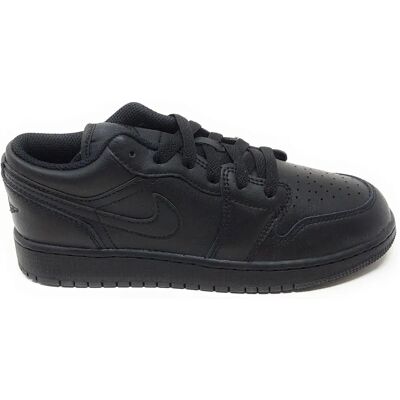 Nike Air Jordan 1 Low GS Schwarz Kinder Turnschuhe - Sneakers Nike Air Jordan 1 Low GS Schwarz Kinder Turnschuhe - Sneakers