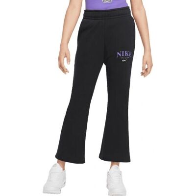 Pantaloni fleece negri pentru copii Nike - Pants Pantaloni fleece negri pentru copii Nike - Pants