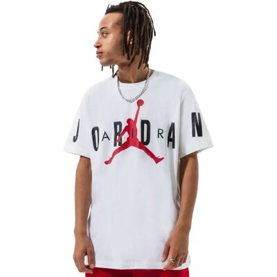 Nike Jordan Small T-Shirt Blanc Air - T-Shirt Air Jordan - Publicité Nike Jordan Small T-Shirt Blanc Air - T-Shirt Air Jordan - Publicité