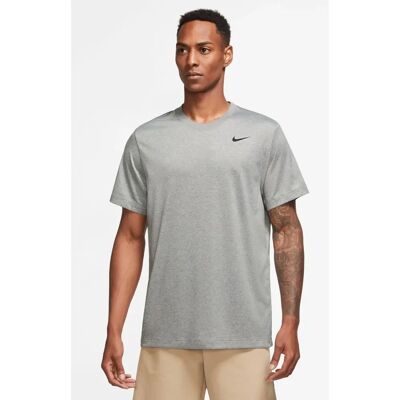Nike Legend Grau Silber Schweißableitendes T-Shirt Nike Legend Grau Silber Schweißableitendes T-Shirt