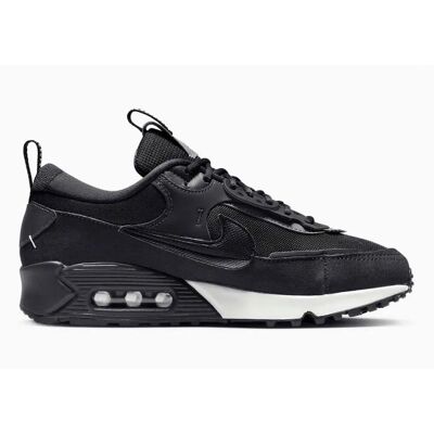 Nike Air Max 90 Futura - Daim, Textile, Noir - Baskets - Publicité Nike Air Max 90 Futura - Daim, Textile, Noir - Baskets - Publicité