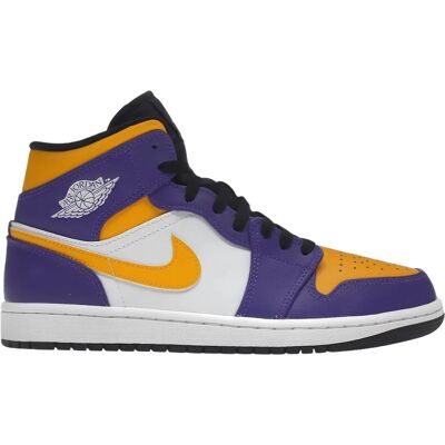 Nike Air Jordan 1 Los Angeles Lakers - Sneakers Nike Air Jordan 1 Los Angeles Lakers - Sneakers