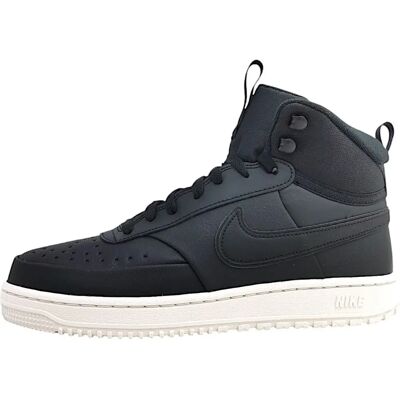 Nike Schwarz/Schwarz-Phantom Court Vision Mid Winter Sneakers - Sneakers Nike Schwarz/Schwarz-Phantom Court Vision Mid Winter Sneakers - Sneakers
