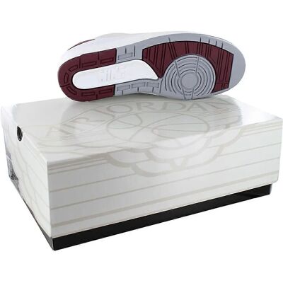 Nike Jordan Blanc et Blanc Air Jordan 2 Retro Low Cherrywood Sneakers - Taille 8.5 US - Publicité Nike Jordan Blanc et Blanc Air Jordan 2 Retro Low Cherrywood Sneakers - Taille 8.5 US - Publicité