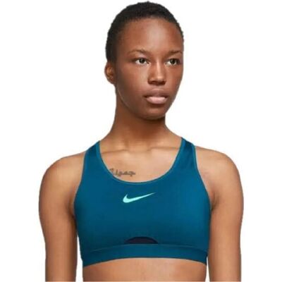 NIKE Valerian Blauw/Zwart Sportbeha - Sportbeha NIKE Valerian Blauw/Zwart Sportbeha - Sportbeha