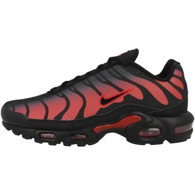 Nike Air Max Plus TN - Large Reflectif - Chaussures Sneakers Homme Noir-Rouge - Publicité Nike Air Max Plus TN - Large Reflectif - Chaussures Sneakers Homme Noir-Rouge - Publicité