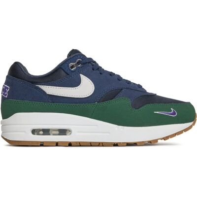 Nike Air Max 1 Obsidian - Biały / Navy / Gorge Green - Buty Nike Air Max 1 Obsidian - Biały / Navy / Gorge Green - Buty