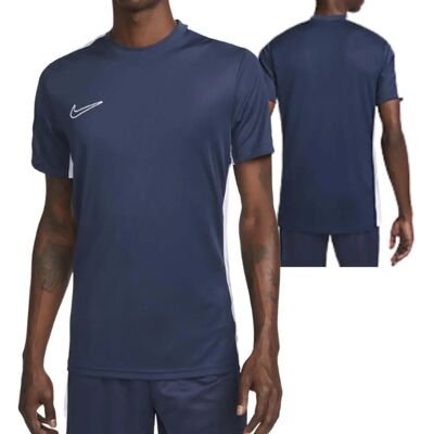 Nike Navy Dri-FIT Academy Herren Soccer Top - Leicht, Rundhals, Kurzarm Nike Navy Dri-FIT Academy Herren Soccer Top - Leicht, Rundhals, Kurzarm