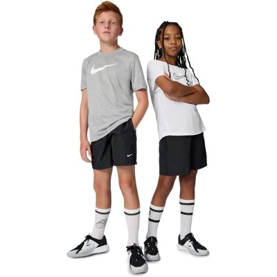Shorts d'entraînement Nike Dri-FIT Multi+ pour enfants - Noir - Publicité Shorts d'entraînement Nike Dri-FIT Multi+ pour enfants - Noir - Publicité