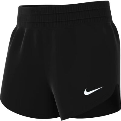 Nike Zwart XS Gerecycled Polyester Hoog-Waisted Shorts - Shorts Nike Zwart XS Gerecycled Polyester Hoog-Waisted Shorts - Shorts
