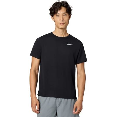 Nike Miler Herre UV Dri-FIT Kortærmet T-shirt - Sort - Løbetop Nike Miler Herre UV Dri-FIT Kortærmet T-shirt - Sort - Løbetop