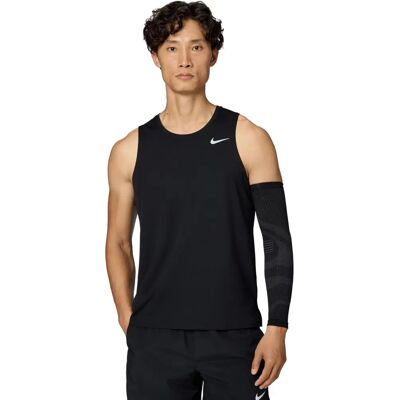 Nike Miler Lauf-Top - Schwarz/Silber - XL Nike Miler Lauf-Top - Schwarz/Silber - XL