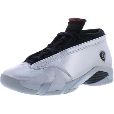 Air Jordan 14 Retro Low - Argent - Chaussures de basketball - Publicité Air Jordan 14 Retro Low - Argent - Chaussures de basketball - Publicité