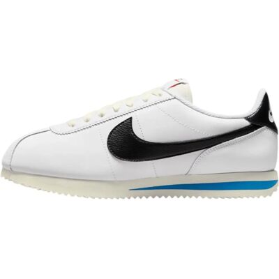 Nike Cortez Baskets - Blanc/Noir/Bleu - Baskets - Publicité Nike Cortez Baskets - Blanc/Noir/Bleu - Baskets - Publicité