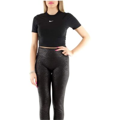 Nike Model FB2873-010 Tricou Crop Slim-Fit - Femei Nike Model FB2873-010 Tricou Crop Slim-Fit - Femei