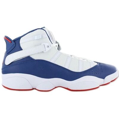 Nike Jordan 6 Ρings Λευκό/Πραγματικό Μπλε-Πανεπιστημιακό Κόκκινο - Παπούτσια Nike Jordan 6 Ρings Λευκό/Πραγματικό Μπλε-Πανεπιστημιακό Κόκκινο - Παπούτσια