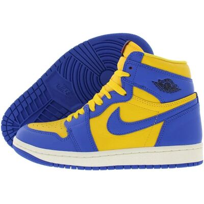 Nike Jordan 1 Retro High Og Reverse Laney - Blå / Gul - Sneakers Nike Jordan 1 Retro High Og Reverse Laney - Blå / Gul - Sneakers