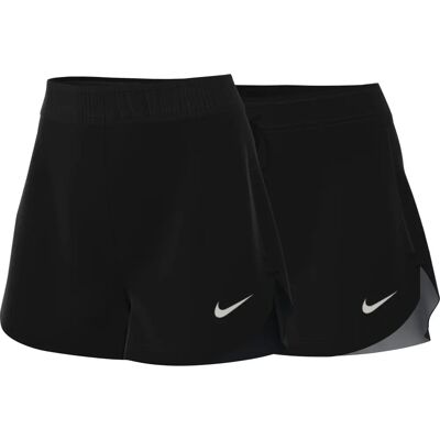 Nike Attack Dri-FIT Shorts til Kvinder - Mellemhøje, Refleks sølv Nike Attack Dri-FIT Shorts til Kvinder - Mellemhøje, Refleks sølv