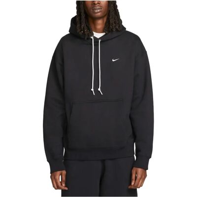 Felpa con cappuccio Nike Solo Swoosh - Uomo - Nero - Taglia XXL Felpa con cappuccio Nike Solo Swoosh - Uomo - Nero - Taglia XXL
