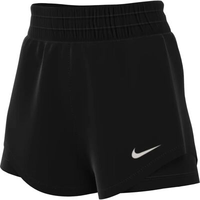 Nike XS Schwarz Mid-Rise Dri-FIT 2-in-1 Shorts Nike XS Schwarz Mid-Rise Dri-FIT 2-in-1 Shorts