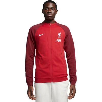 Nike Liverpool Rot/Weiß Anthem Jacke - Fußball - L Nike Liverpool Rot/Weiß Anthem Jacke - Fußball - L