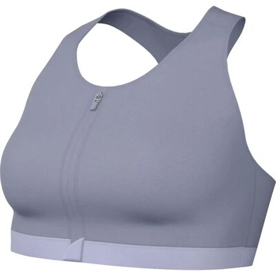 Nike Swoosh Zip-Front Sport-Bh - Dames Nike Swoosh Zip-Front Sport-Bh - Dames