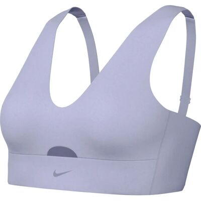 Nike Indy Plunge Cutout Sports-BH - Lila/Indigo - XS Nike Indy Plunge Cutout Sports-BH - Lila/Indigo - XS