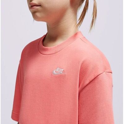 Nike Mädchen T-Shirt Kleid - Lässiger Schnitt, Atmungsaktiv, Swoosh-Logo - Kleid Nike Mädchen T-Shirt Kleid - Lässiger Schnitt, Atmungsaktiv, Swoosh-Logo - Kleid