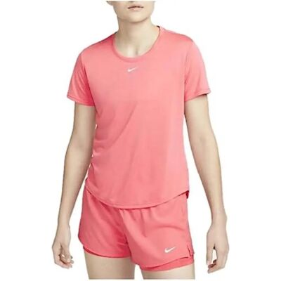 Nike Dri-FIT One Maglietta Donna a Manica Corta - Corallo di Mare - T-shirt Nike Dri-FIT One Maglietta Donna a Manica Corta - Corallo di Mare - T-shirt