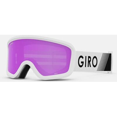 Lasten talviurheilulasit Giro Chico 2.0 - Valkoinen, Pinkki - Sylinderimäinen linssi Lasten talviurheilulasit Giro Chico 2.0 - Valkoinen, Pinkki - Sylinderimäinen linssi