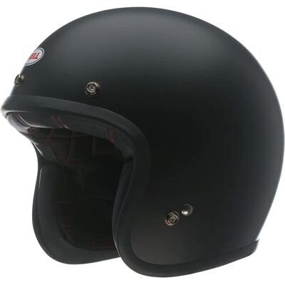 Bell Custom 500 Schwarzer Jethelm - Helm Bell Custom 500 Schwarzer Jethelm - Helm