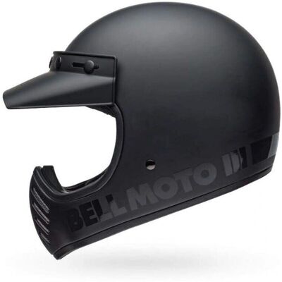 Casco da Motocross Bell Moto-3 Classico - Nero - S Casco da Motocross Bell Moto-3 Classico - Nero - S