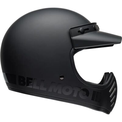Casco da motocross Bell Moto-3 Classico - Unisex Nero M Casco da motocross Bell Moto-3 Classico - Unisex Nero M