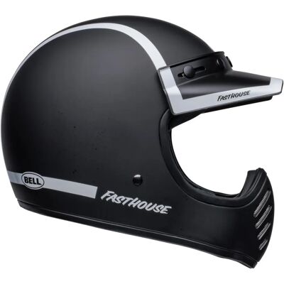 Bell Moto-3 Fasthouse The Old Road Unisex Black Helmet - Moto-3 Bell Moto-3 Fasthouse The Old Road Unisex Black Helmet - Moto-3