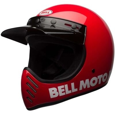 Bell Moto-3 Classic - rosso Bell Moto-3 Classic - rosso