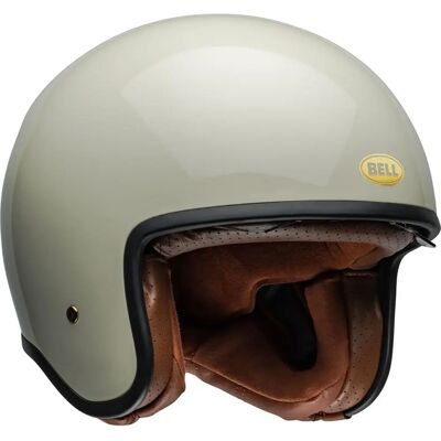 Casque Bell TX501 Vintage Blanc Ouvert - Casque Moto Casque Bell TX501 Vintage Blanc Ouvert - Casque Moto