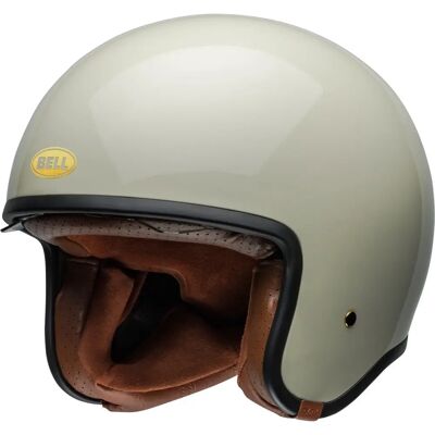 Bell TX501 White Classic Vintage Open Face Motorcycle Helmet - Motorcycle Helmet Bell TX501 White Classic Vintage Open Face Motorcycle Helmet - Motorcycle Helmet