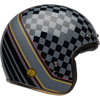 Casco Custom 500 - Nero Oro Opaco Lucido Casco Casco Custom 500 - Nero Oro Opaco Lucido Casco