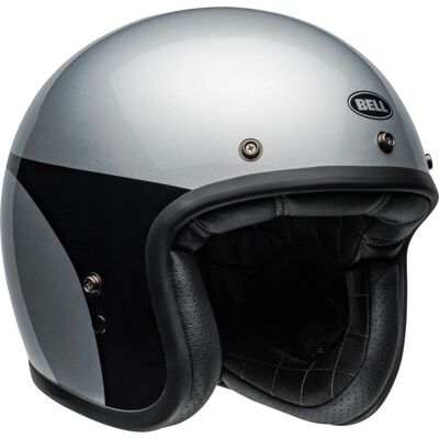 Bell Custom 500 - Chassis argento/nero Bell Custom 500 - Chassis argento/nero