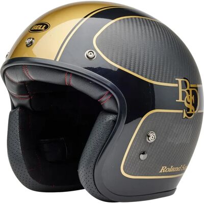 Bell Custom 500 - RSD Checkmate Mat/Brillant Noir/Or Bell Custom 500 - RSD Checkmate Mat/Brillant Noir/Or