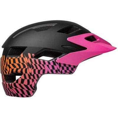 Bell - Sidetrack - 50-57 cm - Negro/Rosa - Helmet Bell - Sidetrack - 50-57 cm - Negro/Rosa - Helmet